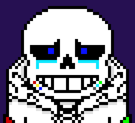 [72811c] *pushes away the axe and summons a blaster* l-leave me alone t-terror, p-please