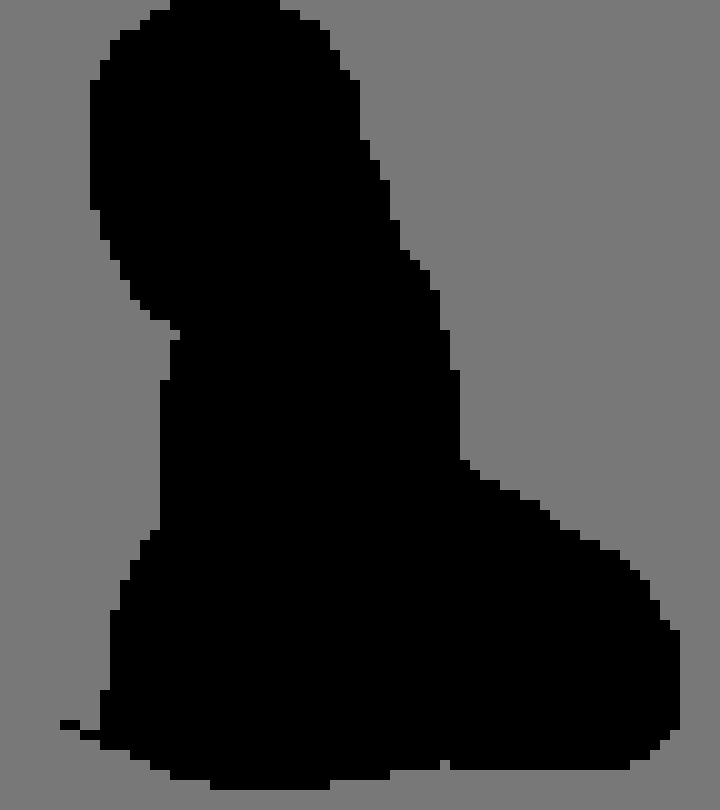 [a2471d] *the figure puts the book back in its "cloak" and takes the rock*