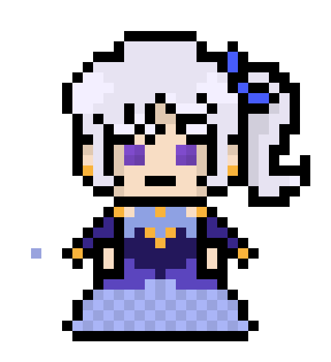 [cfe61d] danganronpa pixel sprite cheering base