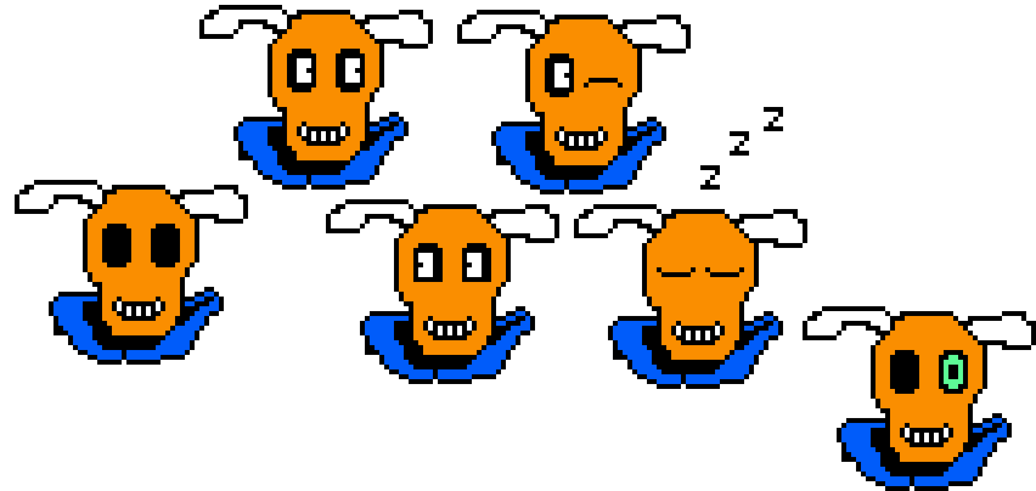 [9664c4] Unitedswap David faces (Colored)