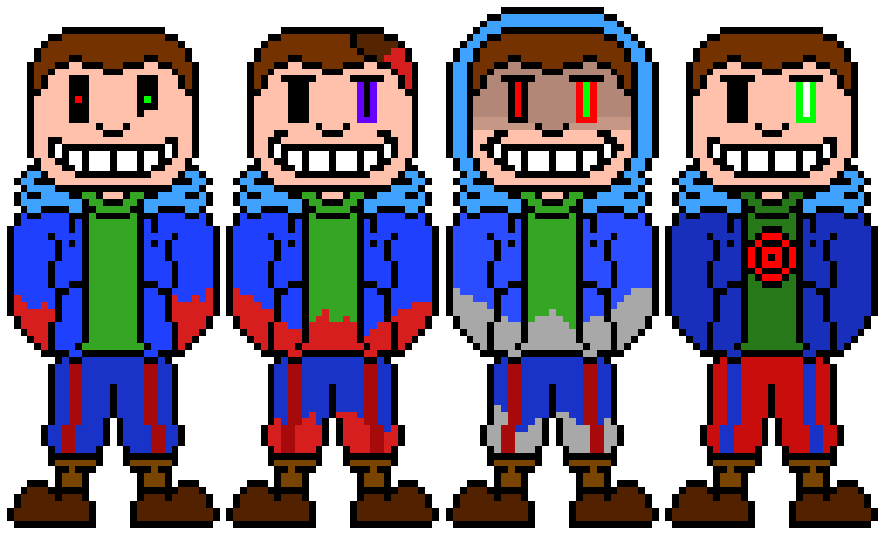 [d6b045] Dust!Jacob: Were on it! *Summons Spikes under acid sans*