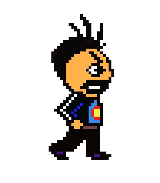 [9664c4] Angry Joe walking