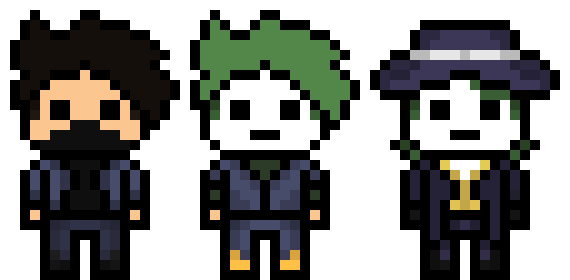 [fec244] danganronpa pixel sprite base