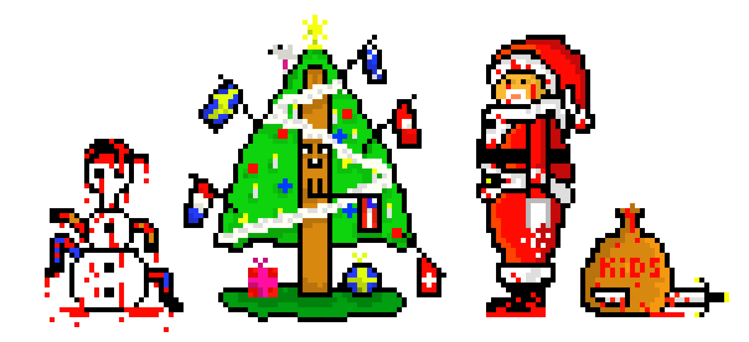 [206113] santa gone mad