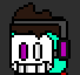 [812b32] I inspired this off Geno's creepy af mask - EG-1 / Molt!