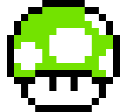 [9664c4] GREEN MUSHROOM