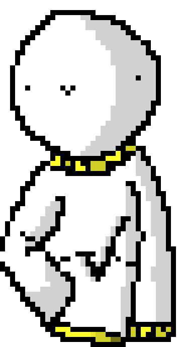 [fe30e2] .  .  . (just leans on the wall and does nothing)