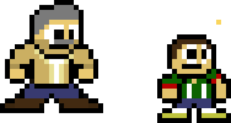 [b49abe] Cuphead and mugman