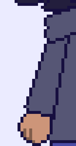 [0b51d0] -They try to fan it away, but it wouldn't work, obviously.-