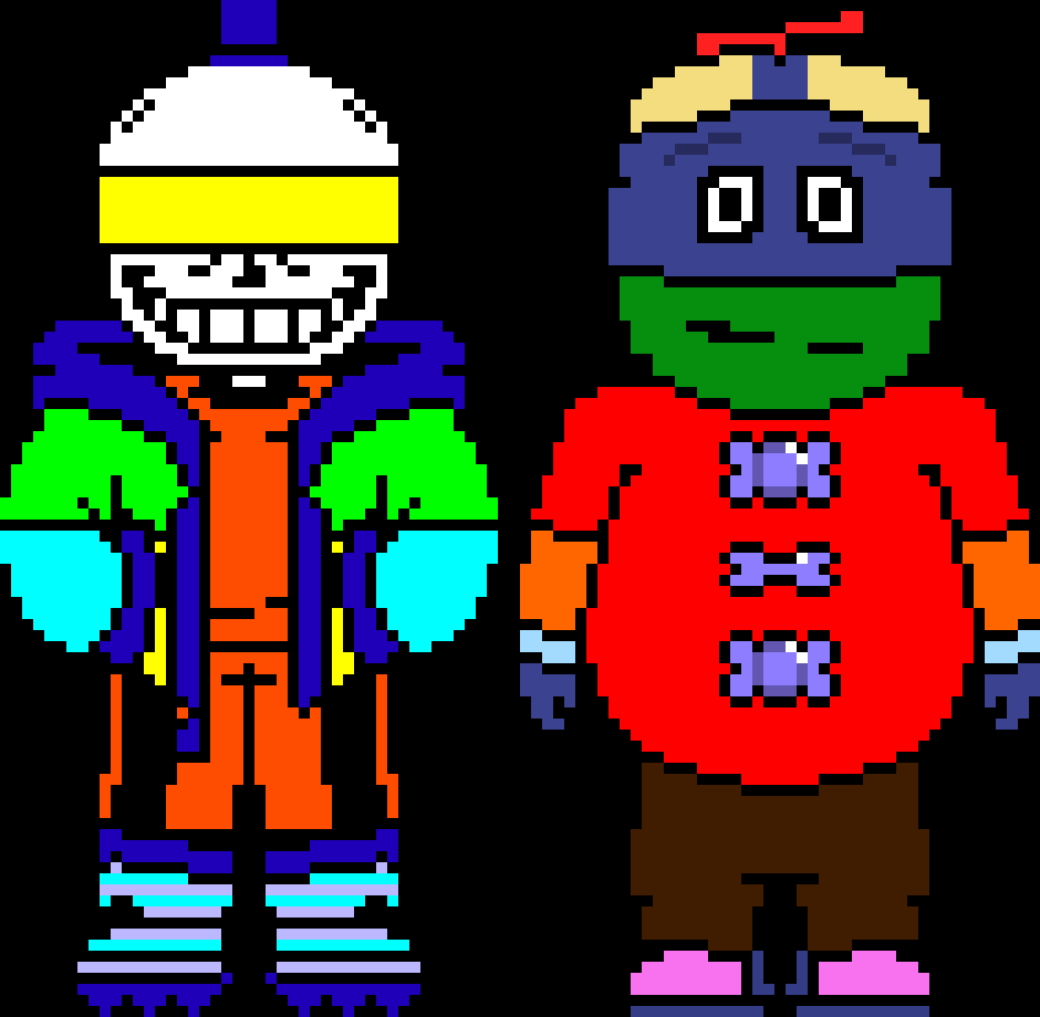 [1fac02] My Oc Time Duo