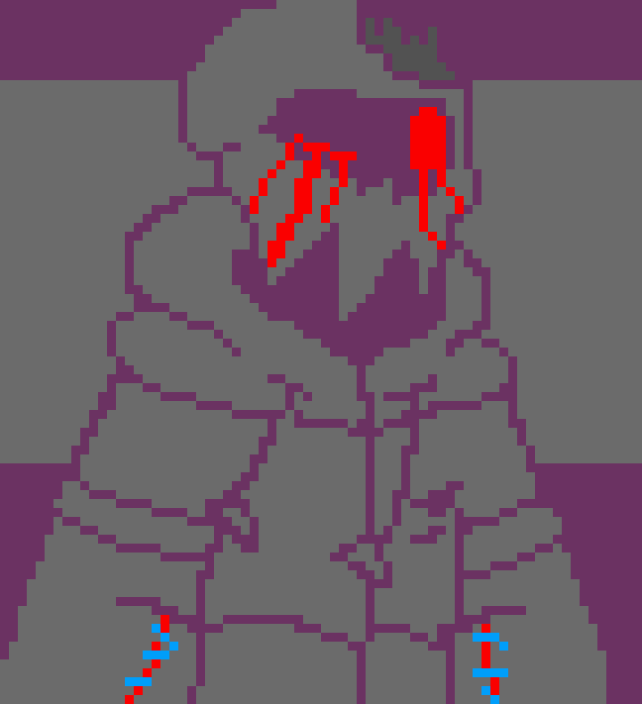 [7b7bce] (if you ever get shot...remember these words..."tis but a scratch"! thats my words of wisdom! and look! im still here!)