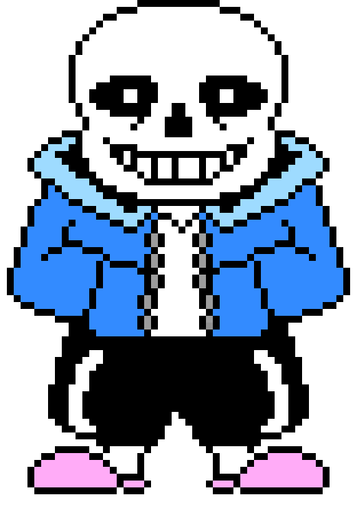 [9664c4] Sans sprite V.2  (Credit me if you are going to use this sprite.)