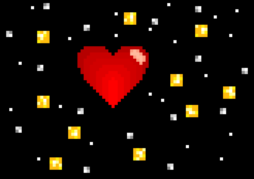 [9664c4] sparkly heart
