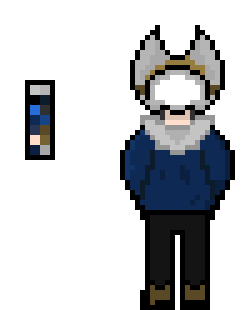 [9664c4] Erik-Wolf mask facing away