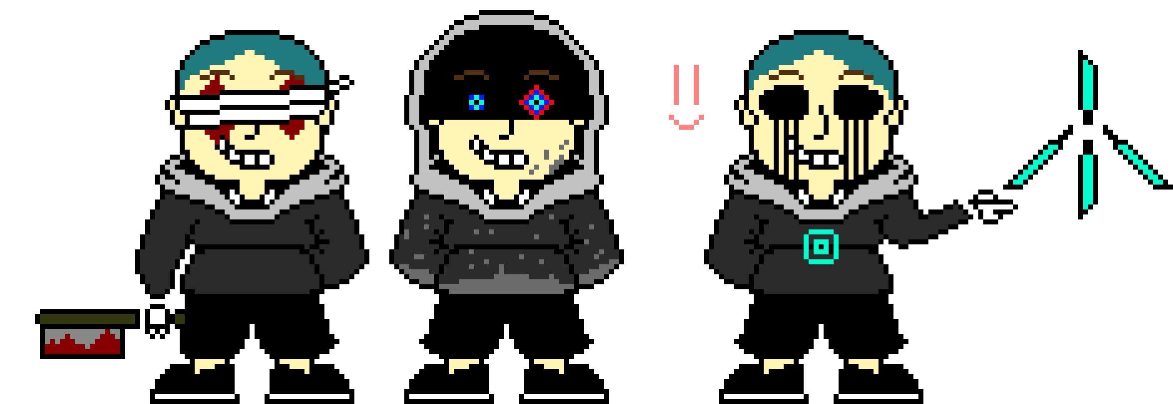 [7e4087] Me as Murder time trio