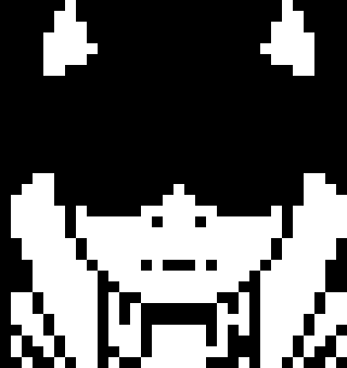 [4033bd] (to lb sans)*it'd move to where speck was* (to speck) *stands there, demonic looking, all shadowed*-Toriessa