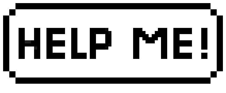 [7f1456] help pixel speech bubble