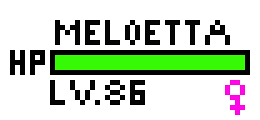 [e8ed68] Meloetta 100 real