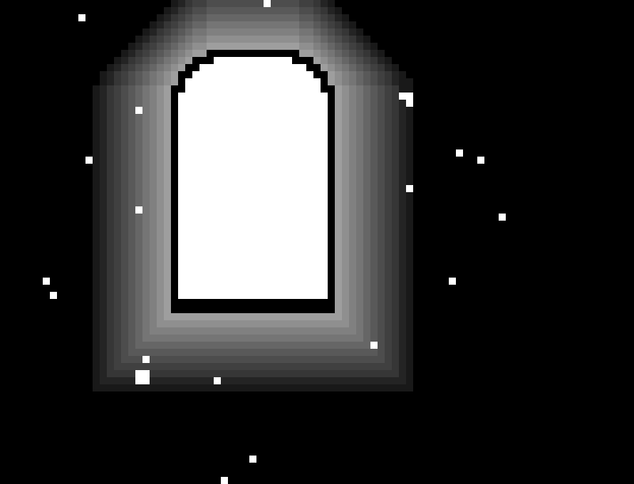 [9664c4] room 1 black door sparkle 5