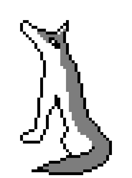 [a41074] *Ace sees a light off somewhere in the distance and runs off towards it*