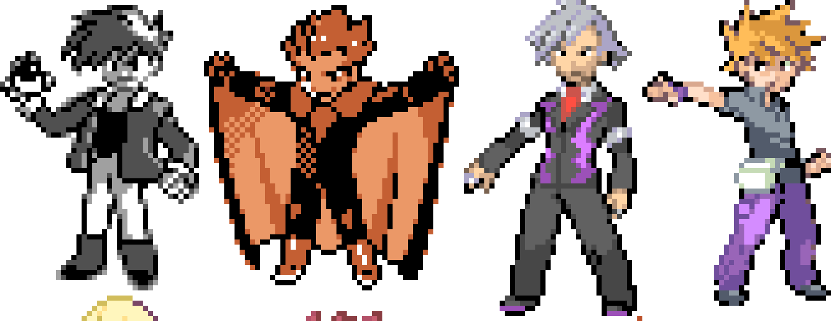 [9fa88c] Blue, Draco, Steven, Gary, and Cynthia, and I don't know the rest, because I haven't played any games for Unova region