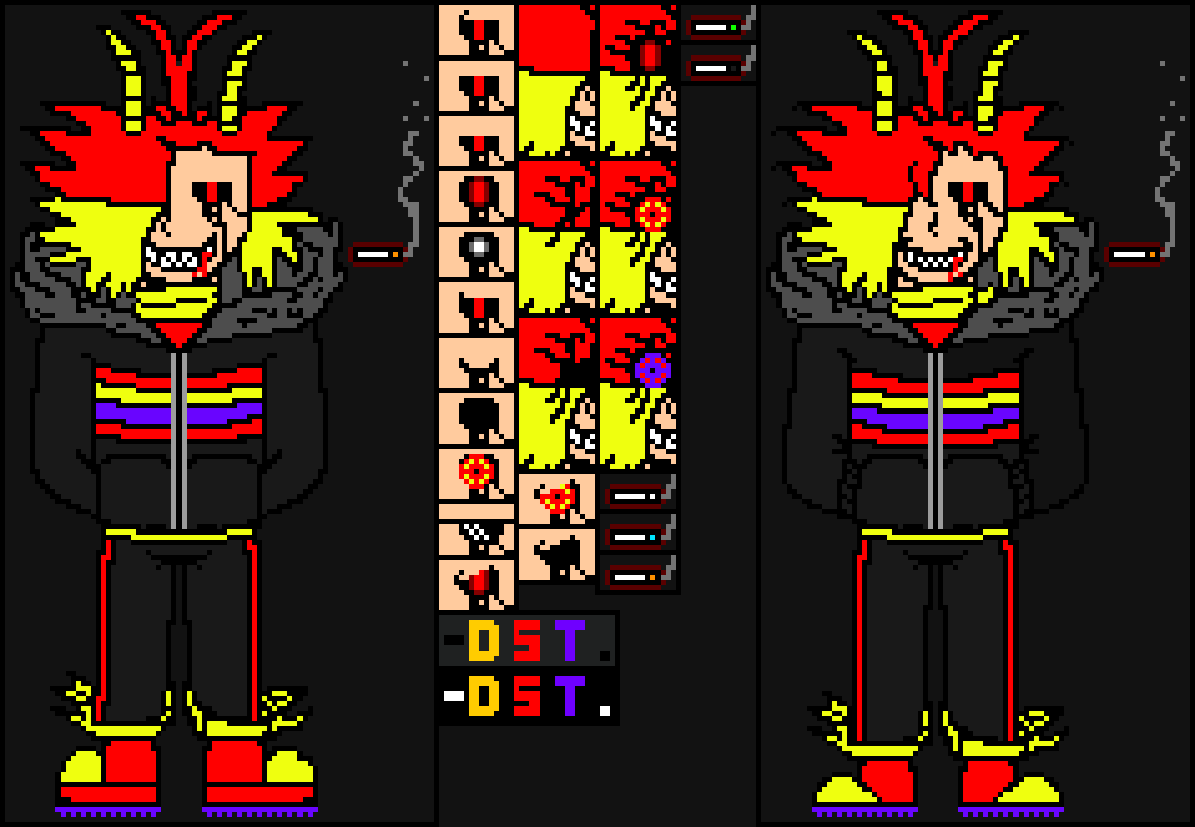 [9fa229] IDK if you thought I'm gone but actually I did the edit of my OC (HZ) ... - DST