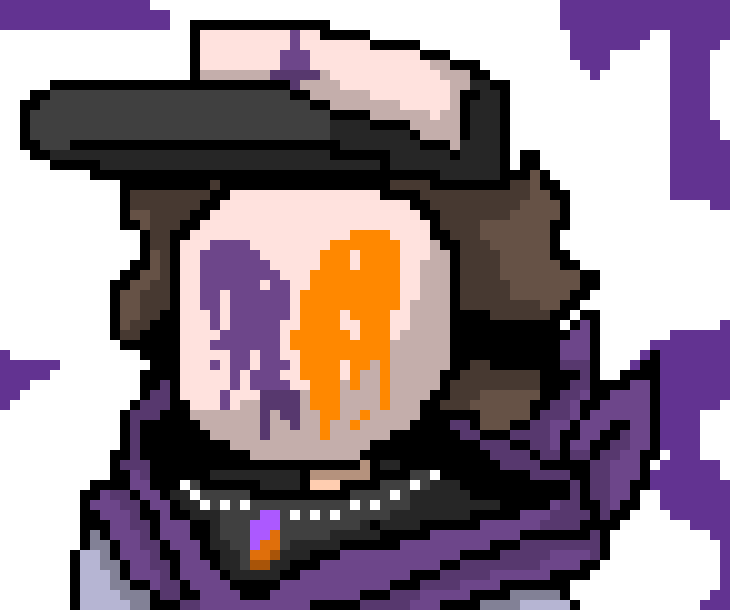 [276fb9] *the orange side of his mask light up and he pulls a scythe out of thin air* leave r we will do this the hard way-geno