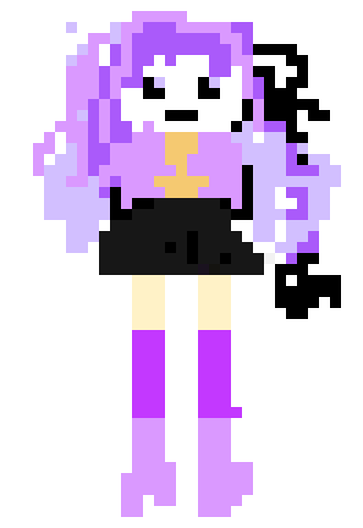 [cb8c3b] danganronpa pixel sprite base