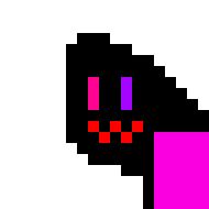 [63ceb7] hi and bye -inky the shadow behind pink