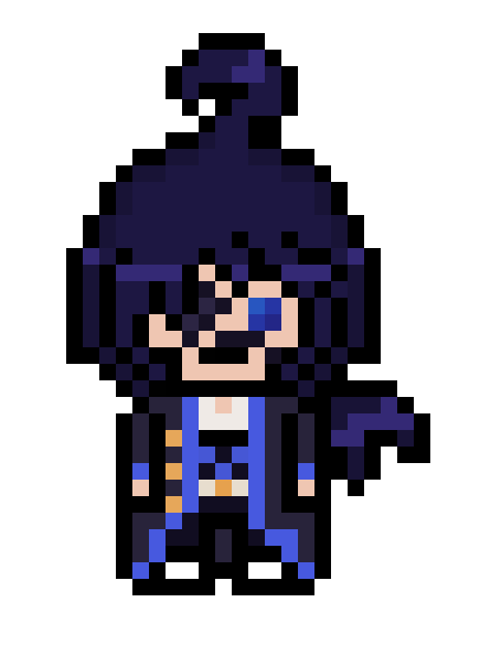 [cb4563] danganronpa pixel sprite cheering base