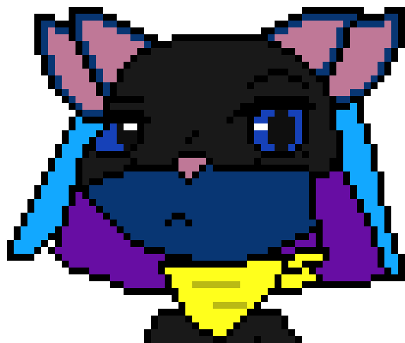 [f7c573] alright bye, ima stop using this sprite to. im just gonna work until i feel like talking again, or have a real life cat attack my shoulder