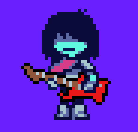 [970cdd] Spamton-*Begins to sadly play the guitar* 