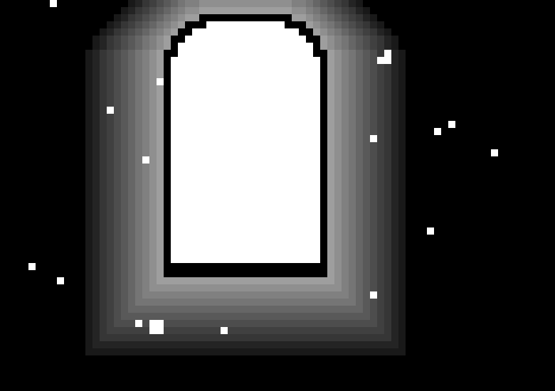 [9664c4] room 1 black door sparkel 1