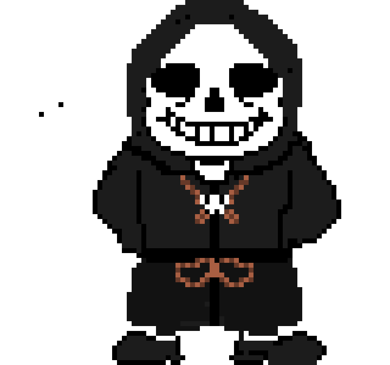 [c82770] 5/10 needs a black outline in the head and reaper sans dont shows his legs