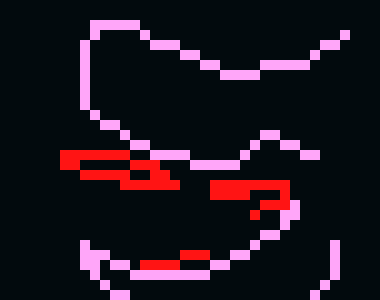 [daa56d]  Red bit+- Scott bit, tell my dog, i love him-