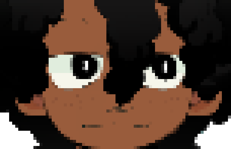 [d48ffa] i would lowkey try my hand at something horror related but considering my best attempt at it was a literal  black and white scribble over an old oc's face i probably shouldn't