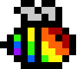 [6d55e7] pride bee