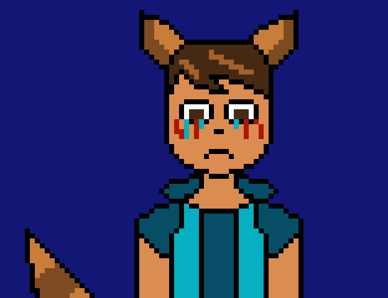 [4fbda4] i do but we will get in trouble ahhhhhhh... don't worry about me crying blood , im ok- Evan