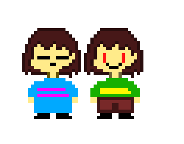 [d082ec] Frisk & Chara