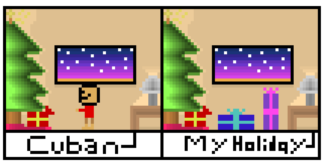 [9664c4] Cuban Christmas and Mine 