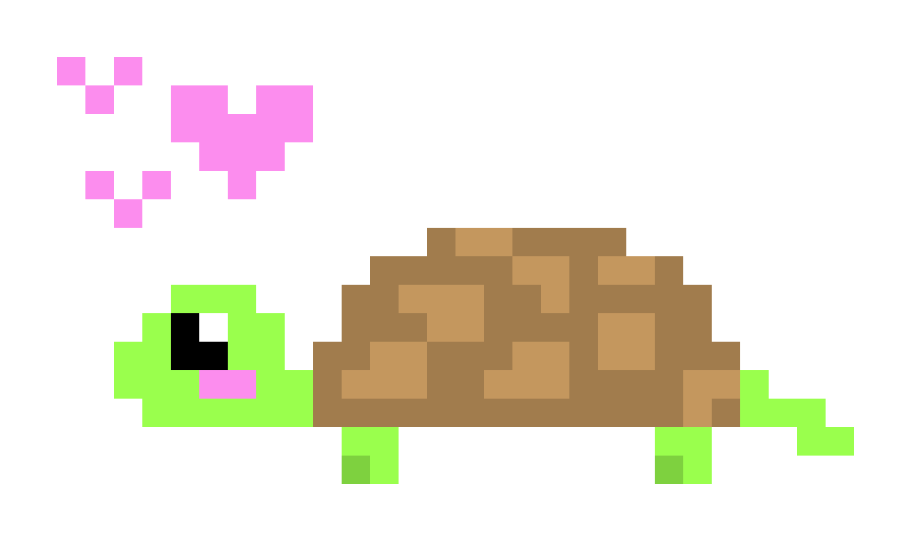 [9664c4] Cute Turtle Love