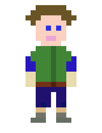 [9664c4] Pixelated RPG Boy - "Joe"