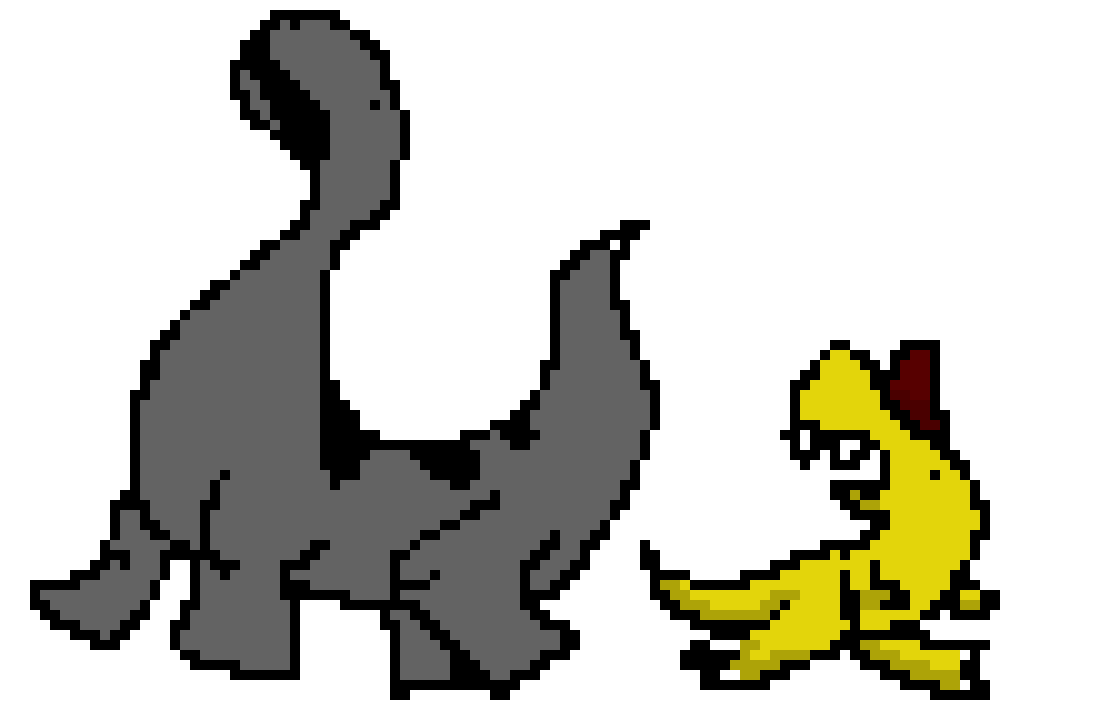 [9664c4] puertosaurus and allosaurus