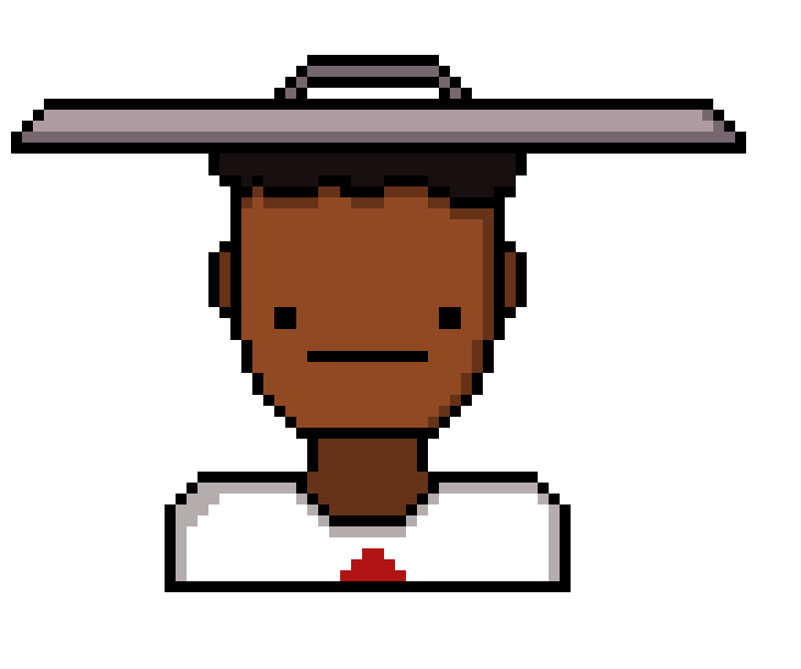 [8e9501]  He must be in a rush. *He walks away from the pizzaria*