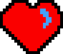 [9664c4] Lives_heart_blue