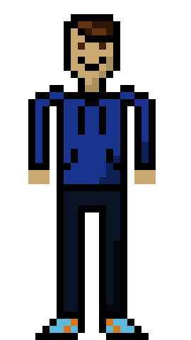 [4fbda4] this is to small to make hands so yeah minecraft hands is what i have instead- Evan