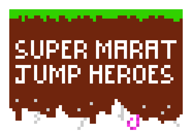 [9664c4] Super Marat Jump Heroes start screen