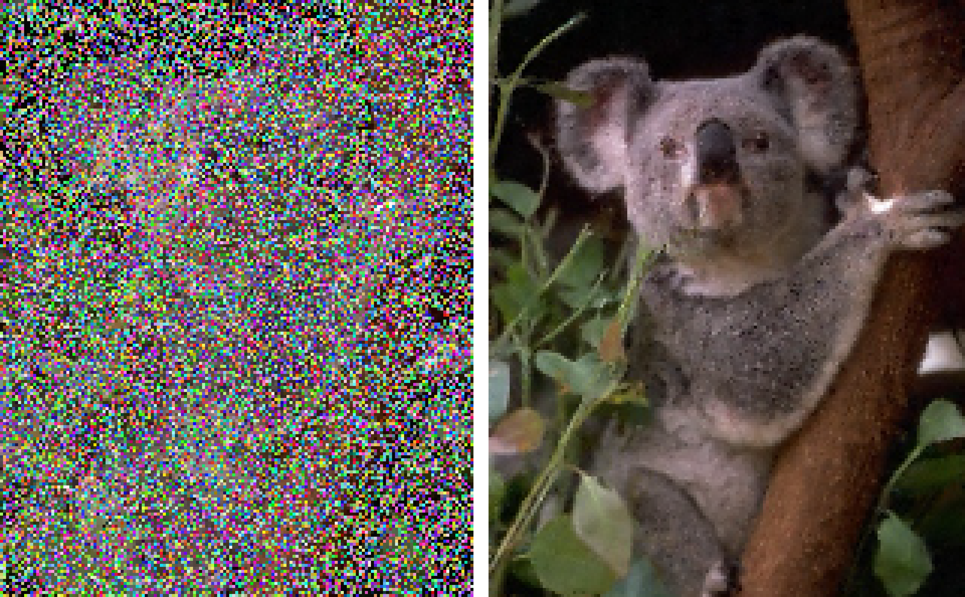 [14d431] like the left is what I see, but I can sort of just tell that its a koala even if i can't really "see" it