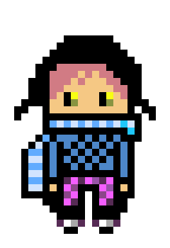 [eaaf3d] danganronpa pixel sprite base