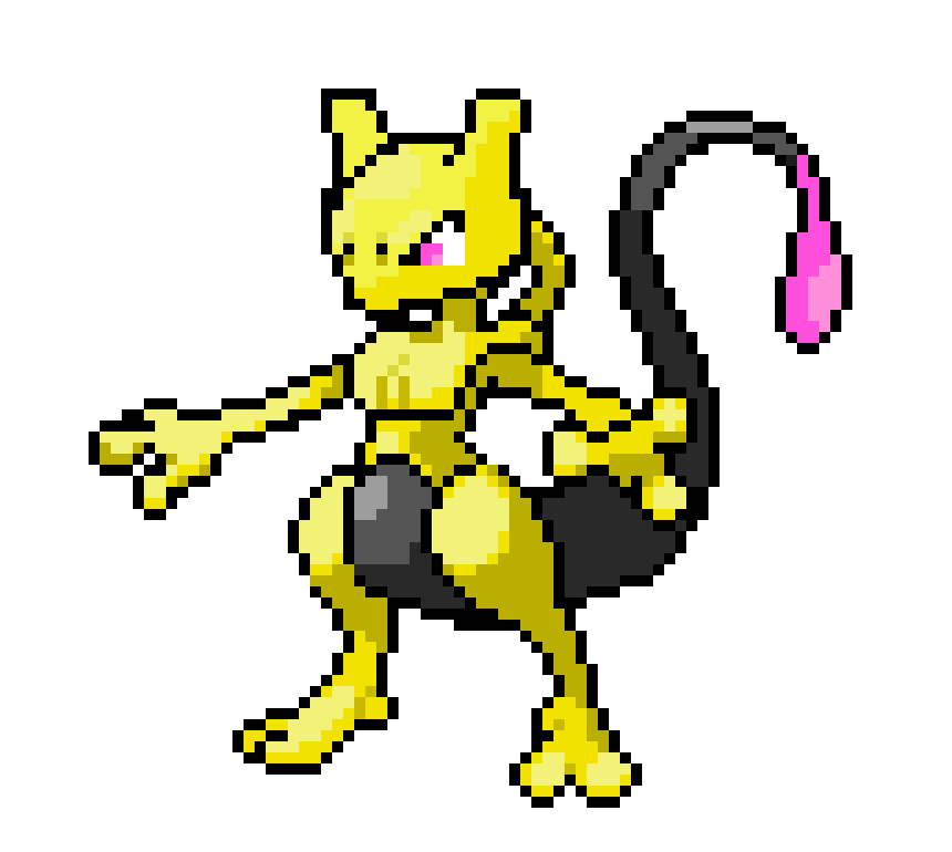 [9664c4] Pencil Mewtwo